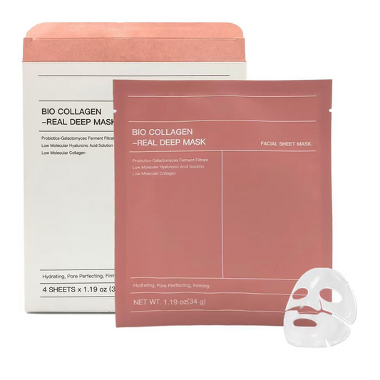 Advanced Deep Collagen Overnight Face Mask - Bio-Collagen Hydrogel Formula for Hydration, Firmness, and Pore Minimization