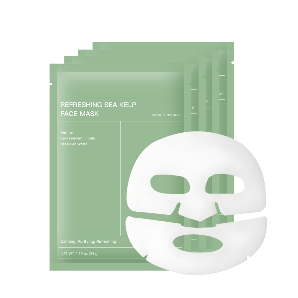 Deep Collagen Hydrogel Face Mask for Radiant Skin - Bio-Collagen Overnight Treatment for Hydration, Firming, and Lifting